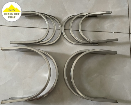 Gia công uốn ống hộp 304, 316, 201